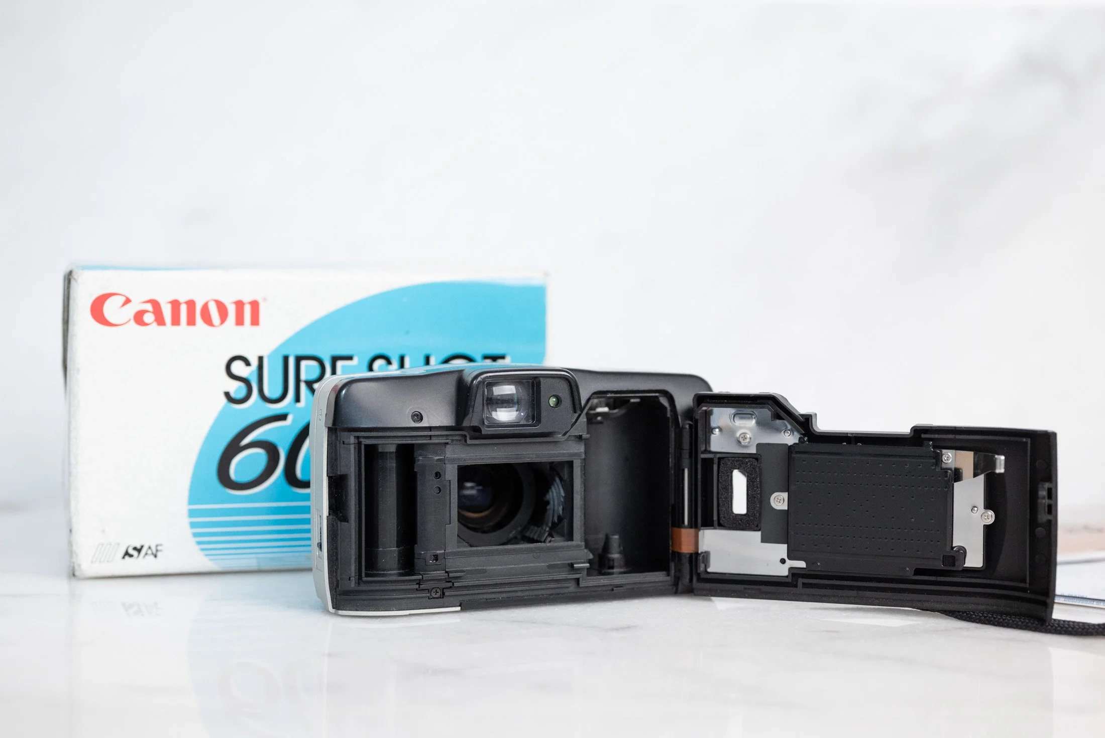 Canon Sure Shot 60 Zoom Point and Shoot 35mm Film Camera with